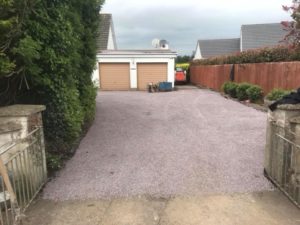 New Tar & Chip Driveway Completed