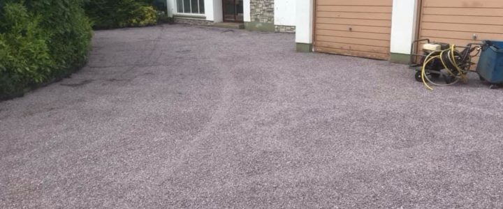 New Tar & Chip Driveway Completed in Navan