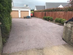 Tar & Chip Driveway Completed Meath