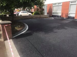 Tarmac Driveway with Silver Granite Edging Portmarnock 3