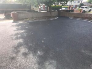 Tarmac Driveway with Silver Granite Edging Portmarnock 5