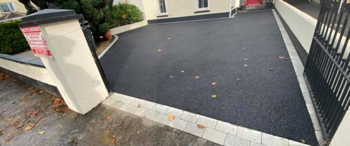 Driveway Asphalt Paving Job Done