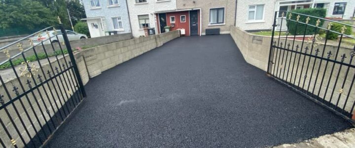 Asphalt Driveway in Finglas Dublin after