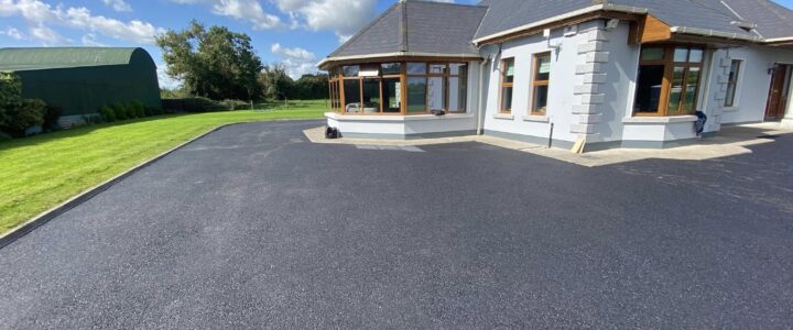 Tarmacadam driveway completed in county Meath 07