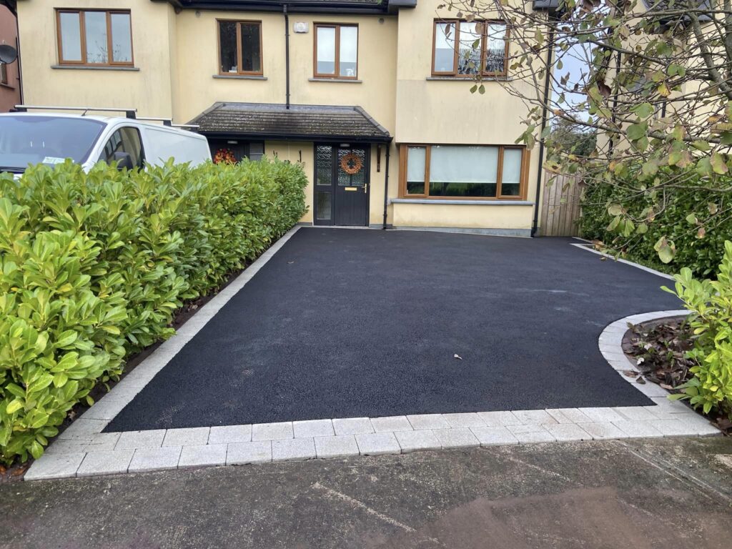 Tarmacadam driveway completed in Kilmessan Meath 02