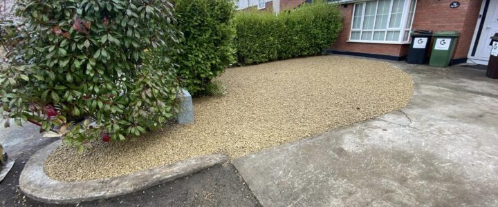 Driveway Extension Complete This Week with Gravel 03
