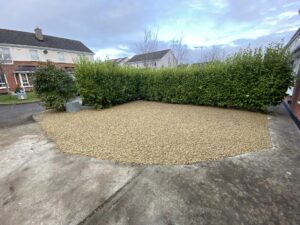 Driveway Extension Complete This Week with Gravel 04
