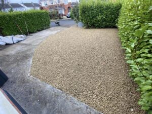Driveway Extension Complete This Week with Gravel 05