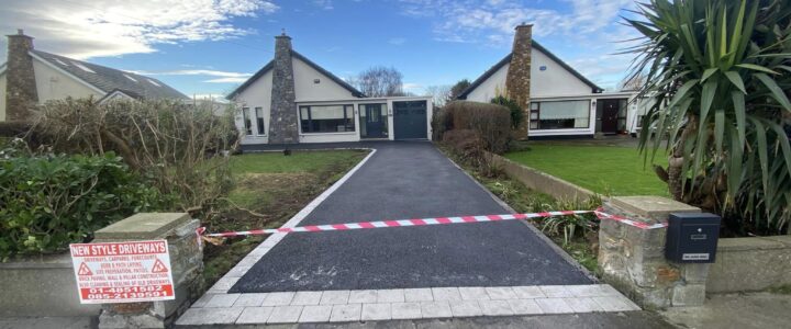 Tarmacadam Driveway Completed in Sutton Dublin 02