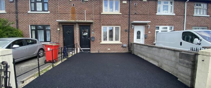 Asphalt driveway in Cabra Dublin