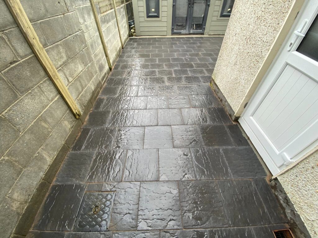 Patio paving in Lucan