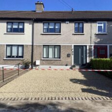 Gravel driveway in Rathfarnam