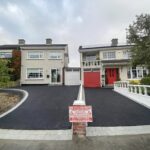 Two driveways in Portmarnock Dublin