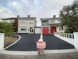 Two driveways in Portmarnock Dublin