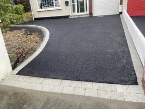 Two driveways in Portmarnock Dublin