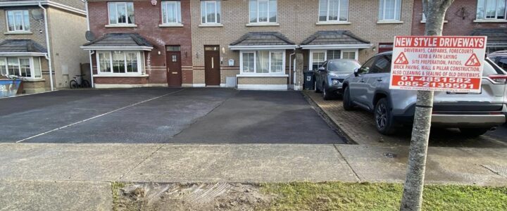 Before & After: Two Stunning Driveway Extensions in Tyrellstown, Dublin