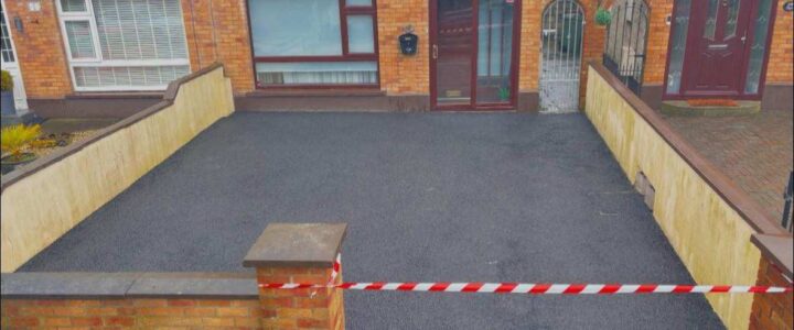 New Asphalt Driveway Completed In Malahide – Zero Maintenance Solution