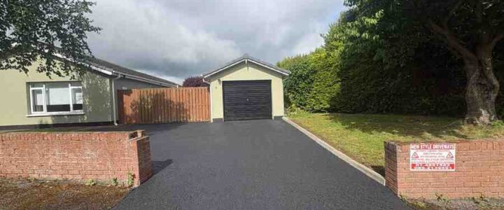 New SMA Tarmac Driveway with Kerbing and Parking Extension Completed in Dublin