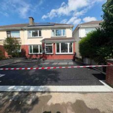 Tarmacadam Driveway Completed in Lucan with Granite Border