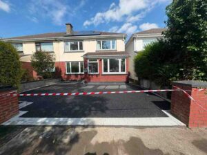 Tarmacadam Driveway Completed in Lucan with Granite Border